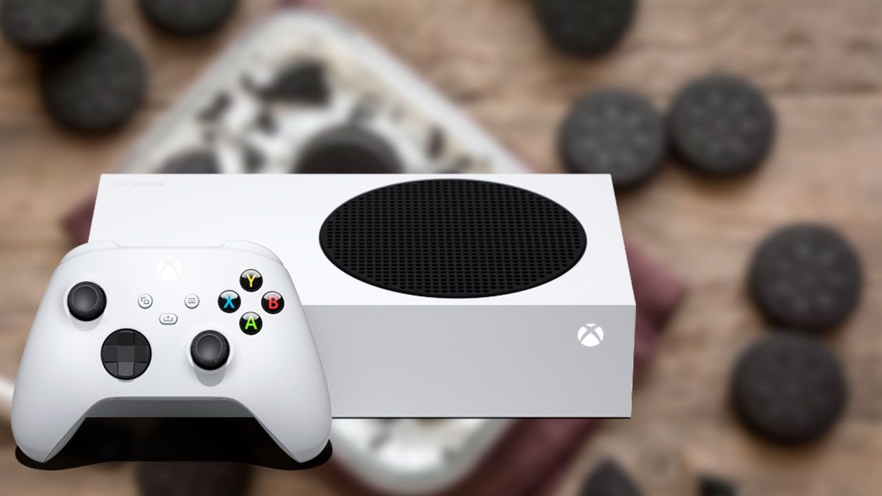 Xbox-Series-S-em-formato-de-bolacha-Oreo-é-pura-delícia