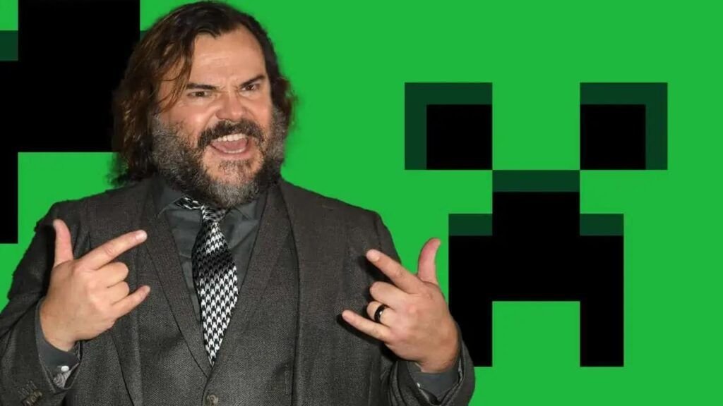 Jack Black meio do texto