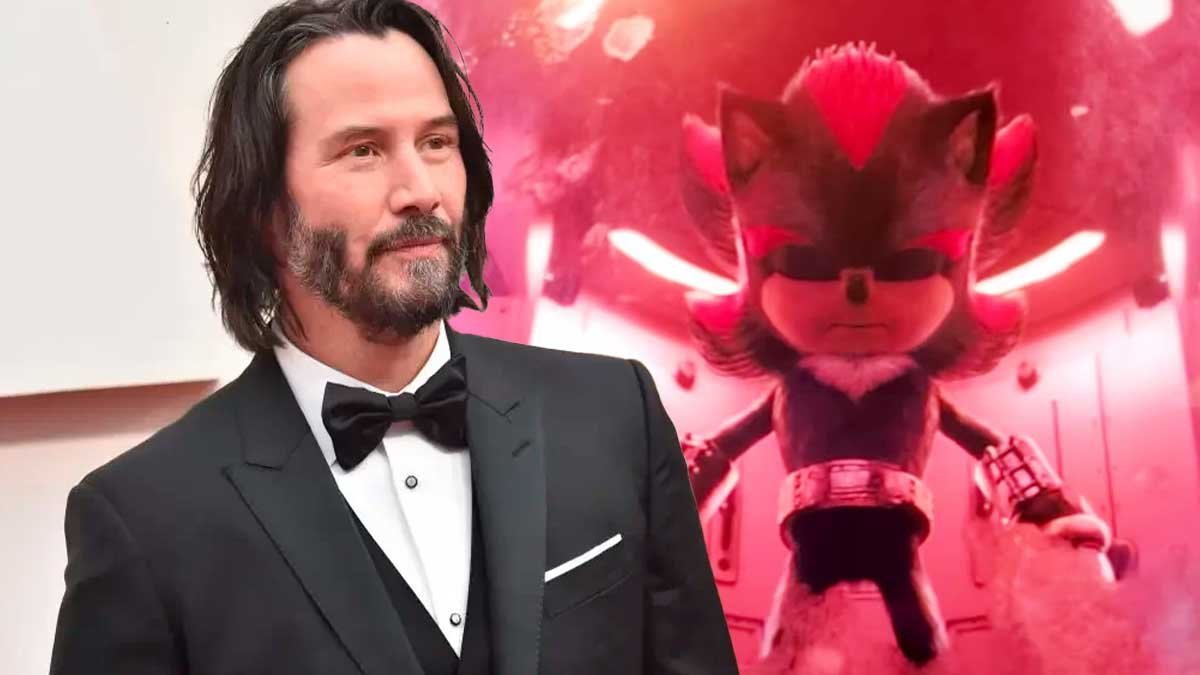 Sonic 3: Keanu Reeves será a voz original de Shadow no filme
