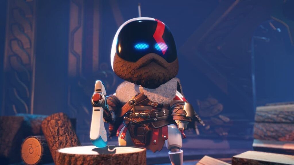 astro bot kratos