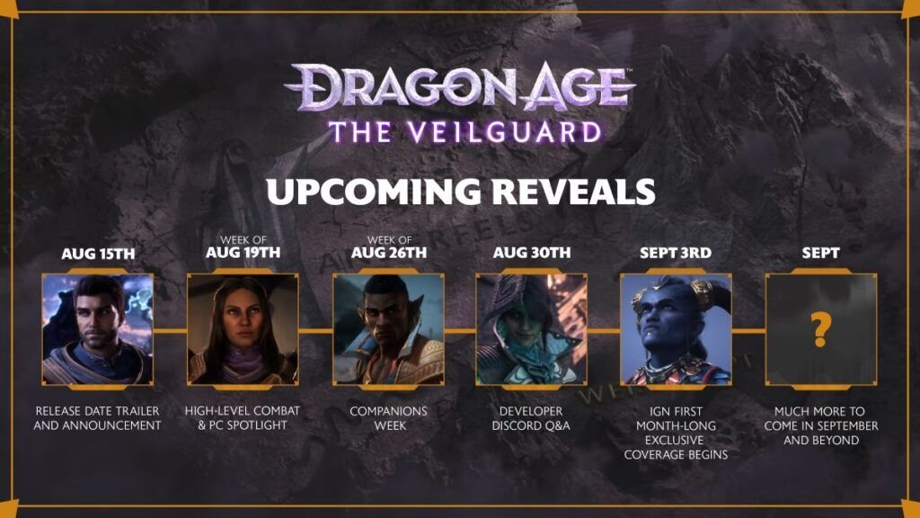 Dragon Age: The Veilguard receberá trailer com a data de lançamento amanhã