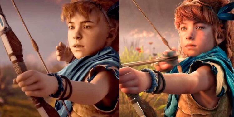 Horizon Zero Dawn Remastered comparativo