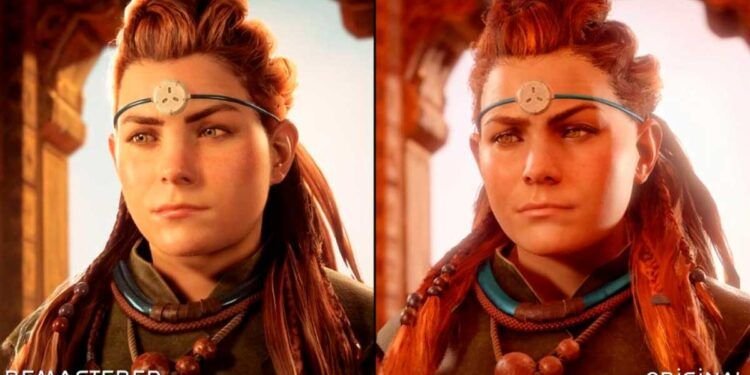 Horizon Zero Dawn Remastered comparacao