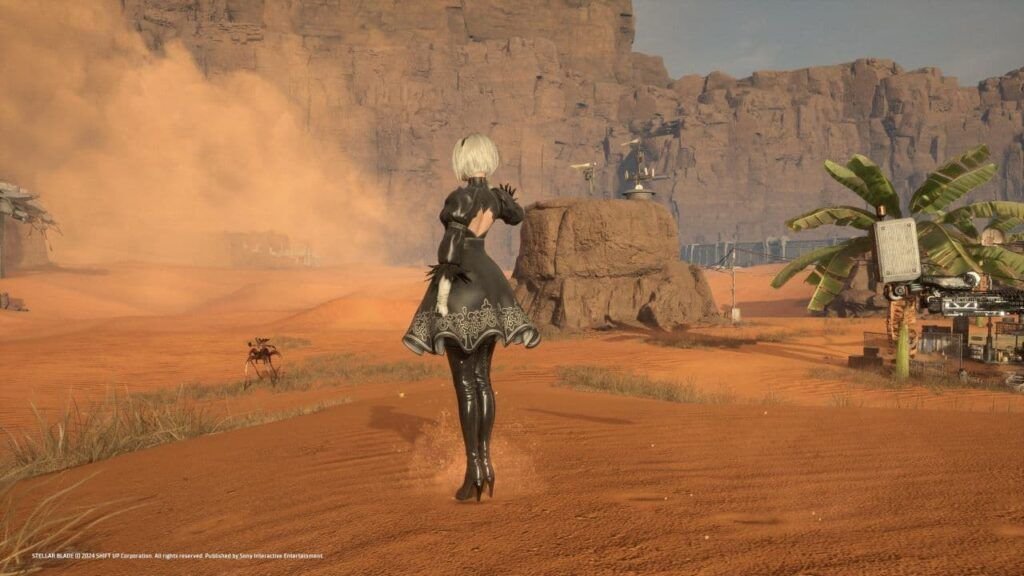 stellar blade roupas nier 4