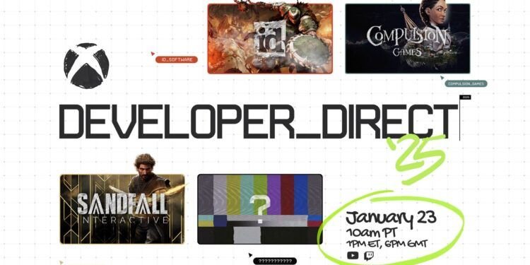 Xbox anuncia Developer Direct 2025 para Janeiro!